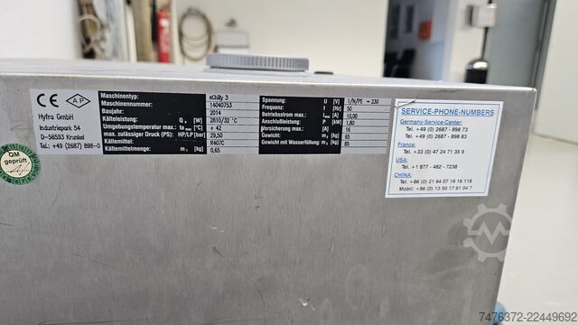 Wasserrückkühler für Schweißanlagen Hyfra eChilly 3