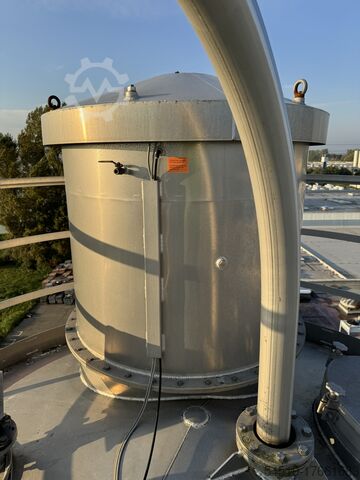 1 x 120 m³ aluminum silo / powder silo Zeppelin 