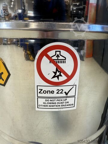 Vacuum cleaner ATEX Category 3, Zone 22 DYNABRADE 61431