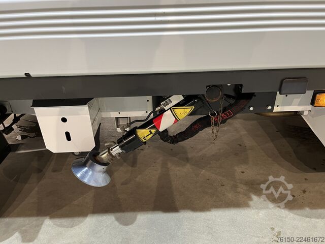 Platform truck with crane Renault Master 2.3 dCi 145 PK L3 DC Dubbel Cabine Open ...