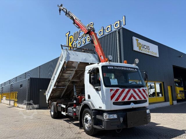 Crane Renault Premium + PALFINGER PK 10000.  2 X EXT.  + REMO...