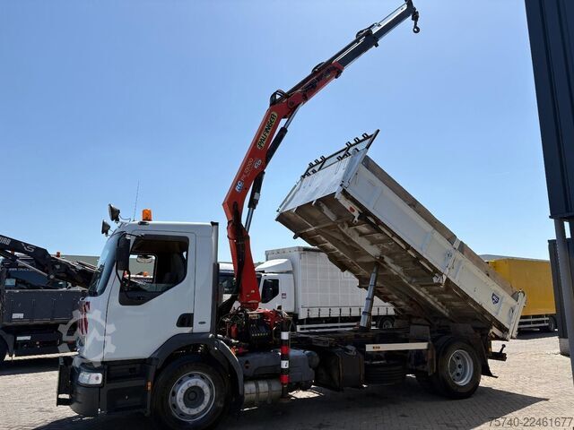 Crane Renault Premium + PALFINGER PK 10000.  2 X EXT.  + REMO...