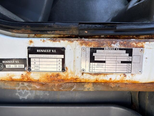 3-way tipper Renault Premium + PALFINGER PK 10000.  2 X EXT.  + REMO...