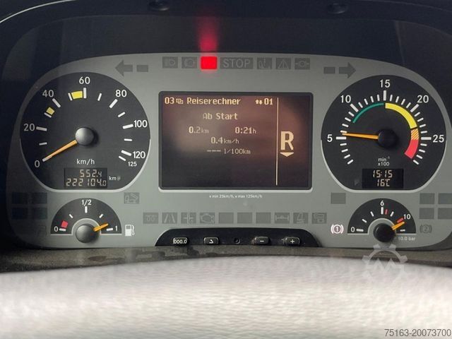 Vacuum tank truck MERCEDES-BENZ Actros 2644 L 6x4 Saug + Spülwagen Kombi Saug+Sp