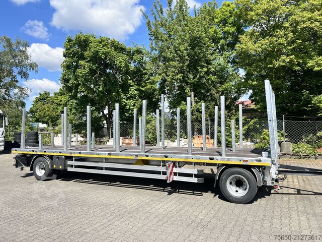 Open trailer Möslein T 2 Plato 7,60 m  2 Achs Jumbo- Plato- Anhänger Mega