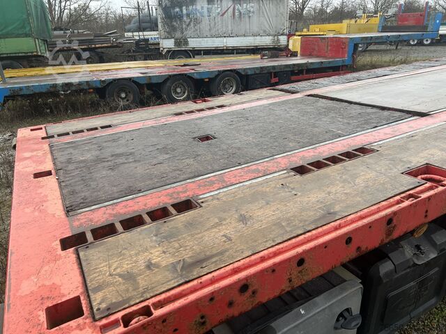 Open semitrailer Fliegl SDS350  3 Achs Sattelauflieger