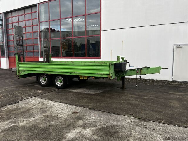 Low loader trailer  tt  Tandemtieflader
