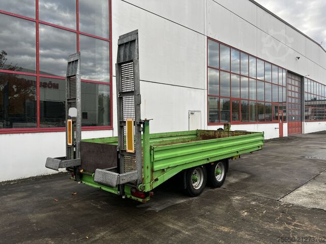 Low loader trailer  tt  Tandemtieflader