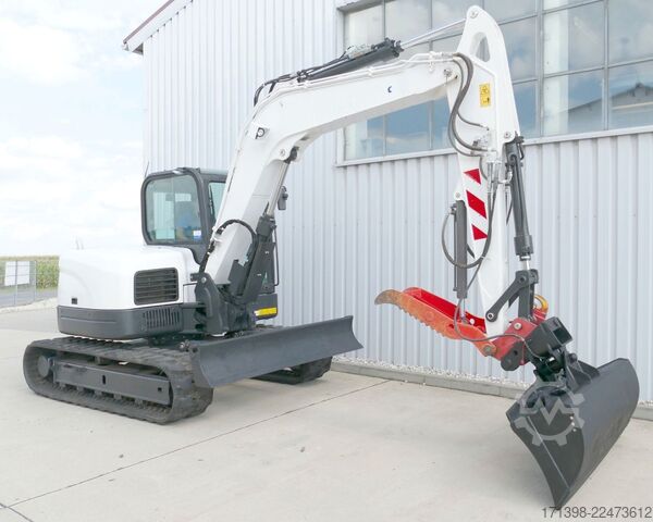 Kettenbagger BOBCAT E85 KETTE VERSTELLAUSLEGER + ZANGE + KLIMA 1350h