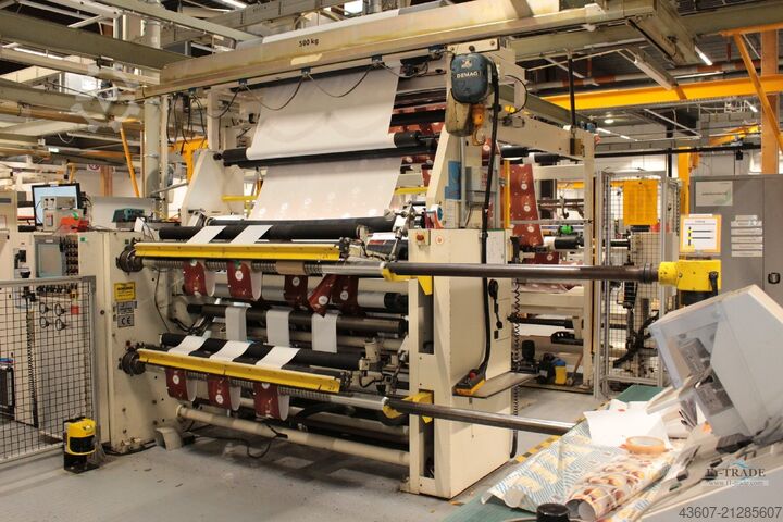 Rollenschneider Aufwickler / Slitter Rewinder Kampf Conslit 16/06 ÜK