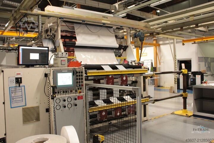 Rollenschneider Aufwickler / Slitter Rewinder Kampf Conslit 16/06 ÜK