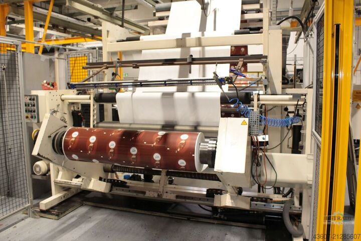 Rollenschneider Aufwickler / Slitter Rewinder Kampf Conslit 16/06 ÜK