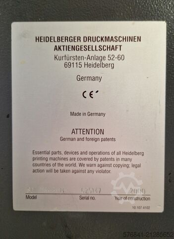 Offsetdruckmaschine Heidelberg SM 74-4-H