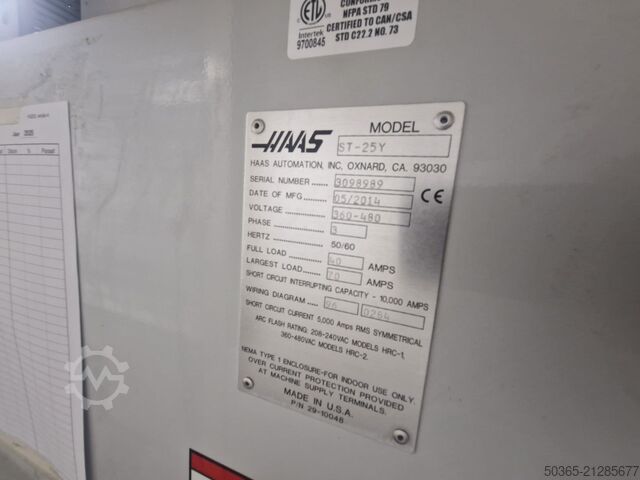 CNC-Drehmaschine Haas ST25Y