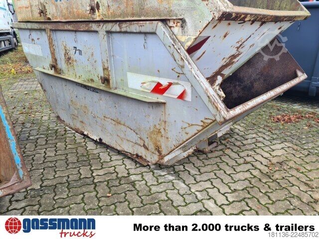 Abrollcontainer  Absetzcontainer ca. 7m³ offen