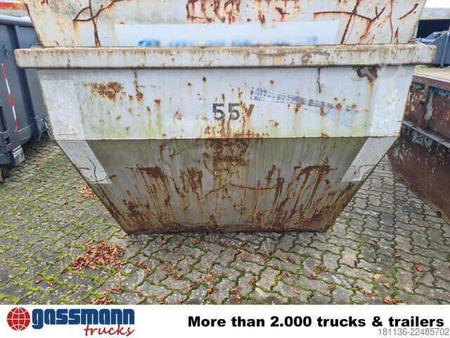 Abrollcontainer  Absetzcontainer ca. 7m³ offen