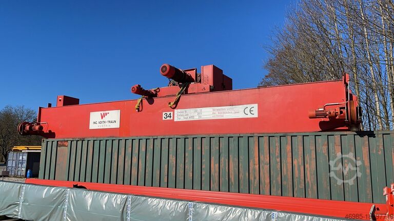 Kran Zweiträgerkran 20To Voith hallenkran 20 To Zweiträgerkran