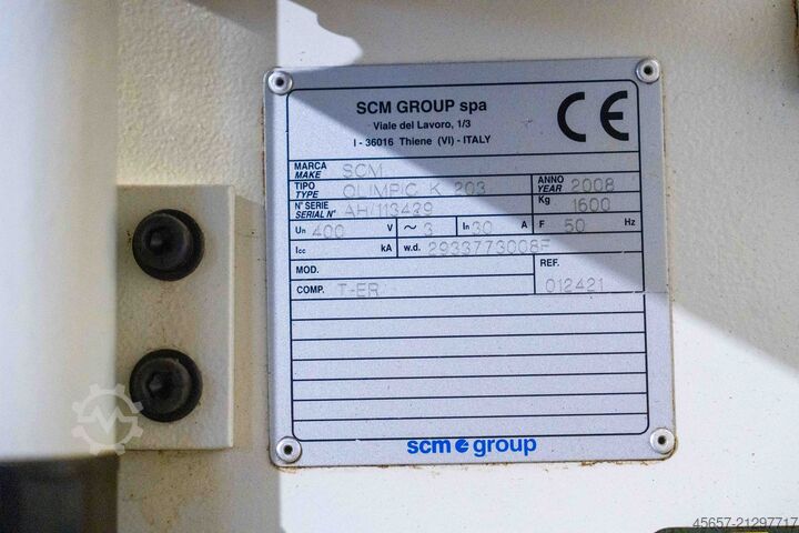 Kantenanleimmaschine SCM OLIMPIC K203