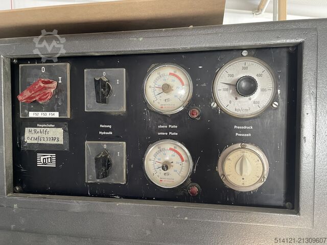 Ott JU65 veneer press Ott JU 65