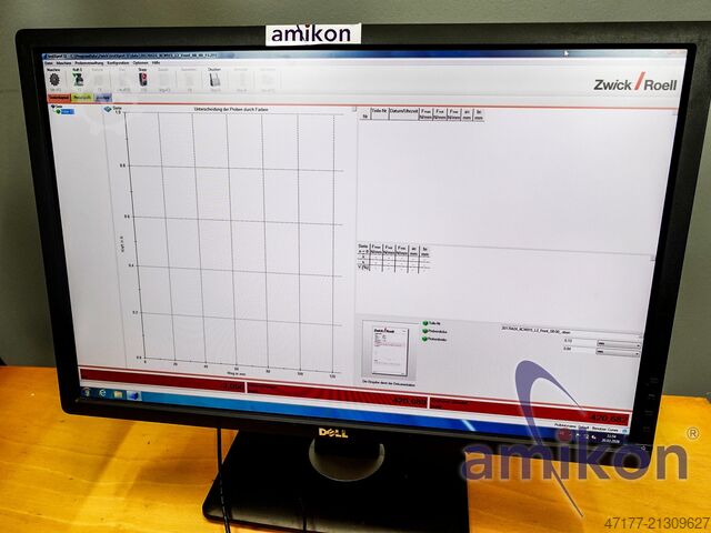 Year: 2016 Xforce P / testXpert II Zwick / Roell Materialprüfmaschine 500N zwicki