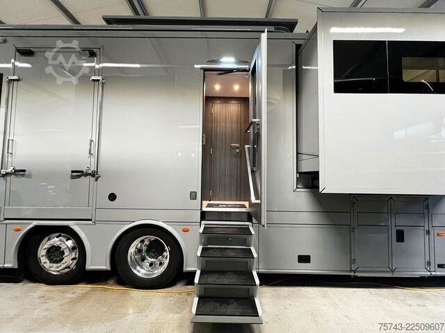 Cattle truck MERCEDES-BENZ 2651 STX 5 Pferde DOP. POP-OUT+POP-UP  EXKLUSIVE