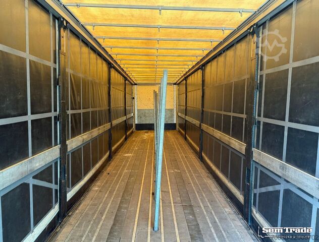 Open semitrailer with tarp  Hertoghs N/A LPRS 24 STUURAS 2x LIFT AS SCHUIFDA