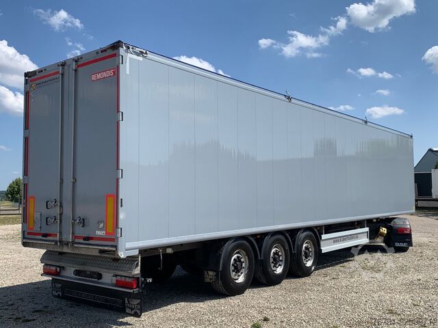 Walking floor semitrailer KRAKER CF-Z 92m³_ BPW_ Liftach_ Funk_ Hochdruckreiniger