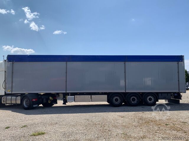 Walking floor semitrailer KRAKER CF-Z 92m³_ BPW_ Liftach_ Funk_ Hochdruckreiniger