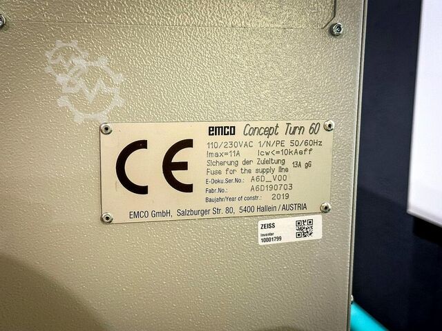 CNC Präzisionsdrehmaschine EMCO CONCEPTTURN 60