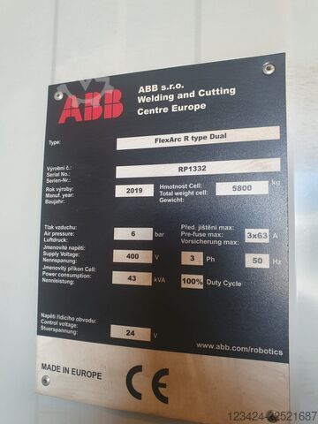 Industrial robot ABB FlexARC R-600 D1200 L2000