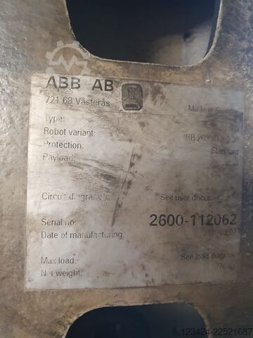 Industrial robot ABB FlexARC R-600 D1200 L2000