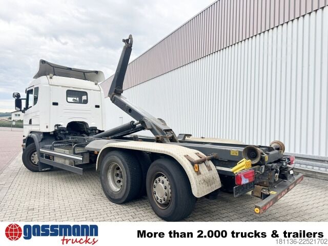 Roll-off tipper truck Scania G 450 6x2/4, Lift-/Lenkachse, Kli-Ret