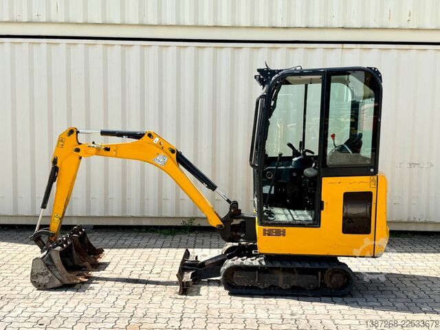 Mini excavator JCB 15C-1 / 982 H /  3 x Löffel / Kabine