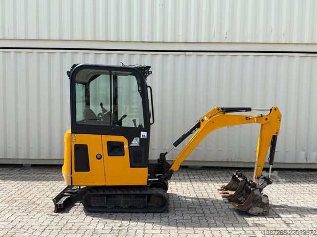 Mini excavator JCB 15C-1 / 982 H /  3 x Löffel / Kabine