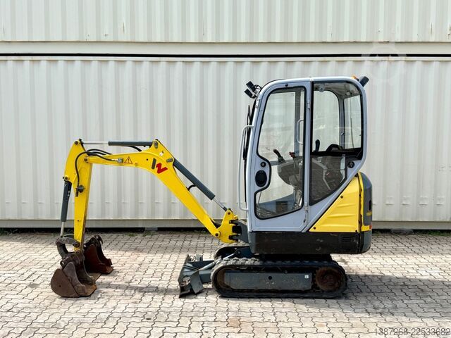 Mini excavator WACKER Neuson ET16 / 2019 BJ / 996 H / 3x Löffel