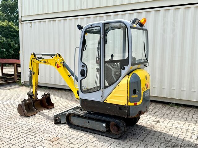 Mini excavator WACKER Neuson ET16 / 2019 BJ / 996 H / 3x Löffel