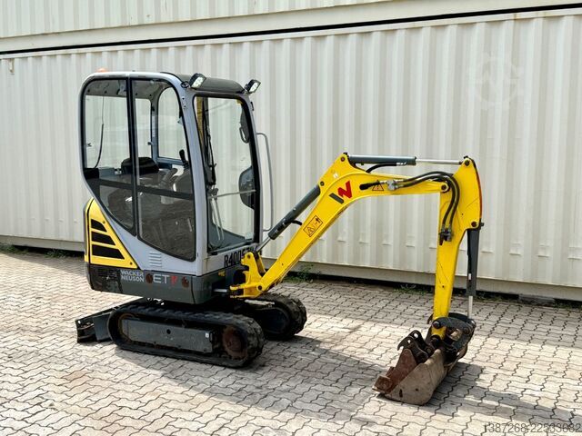 Mini excavator WACKER Neuson ET16 / 2019 BJ / 996 H / 3x Löffel