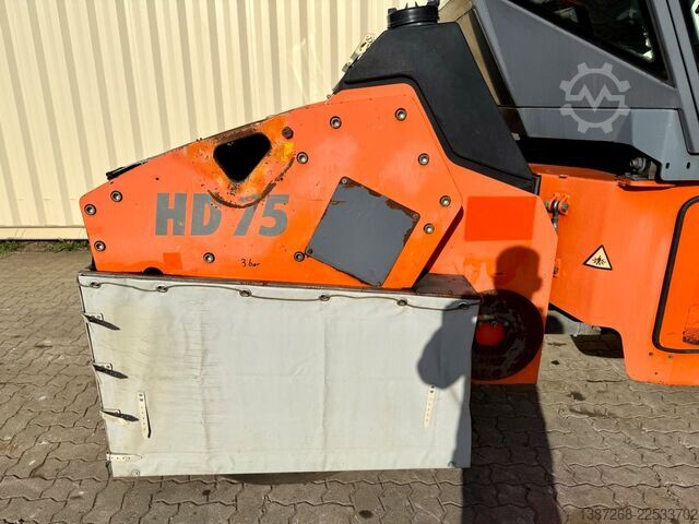 Single drum roller HAMM HD075K Kombiwalze / 2010 BJ / 3.161 H