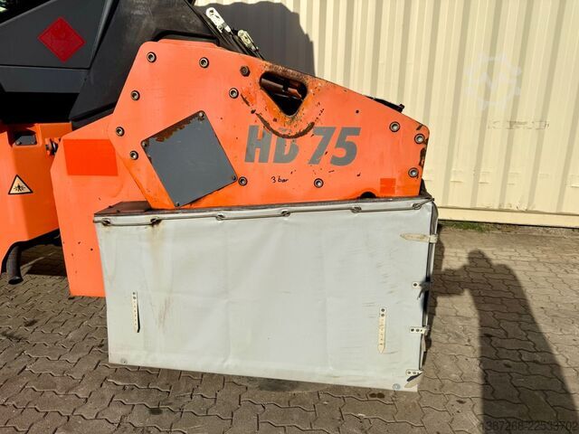 Single drum roller HAMM HD075K Kombiwalze / 2010 BJ / 3.161 H