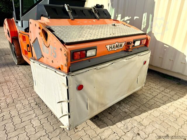 Single drum roller HAMM HD075K Kombiwalze / 2010 BJ / 3.161 H