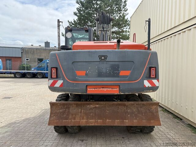 Mobile excavator ATLAS 150W / Topcon GPS / 2015 BJ / 9.836 H