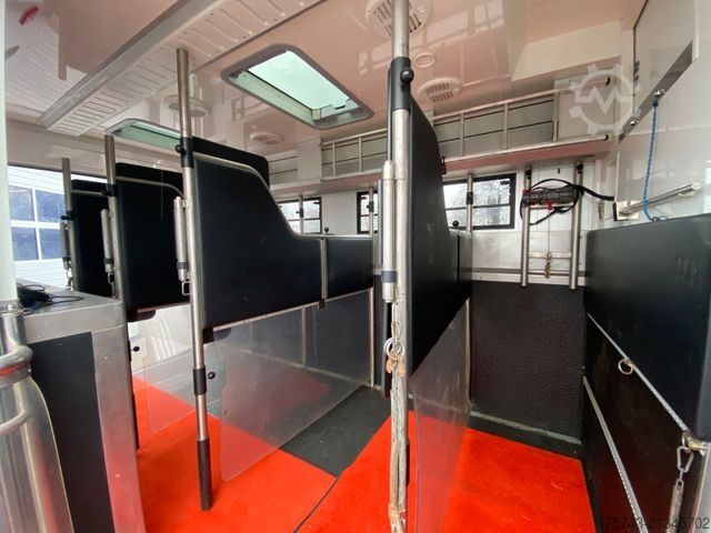 Cattle truck MERCEDES-BENZ Actros 2651 STX  Pop-Out,  5 Pferde