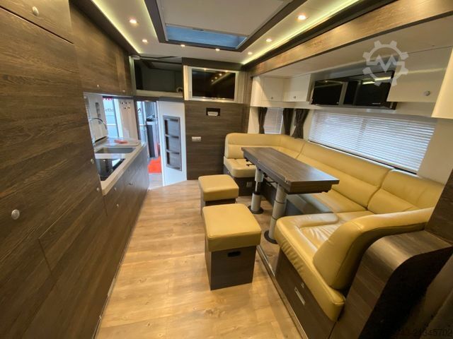 Cattle truck MERCEDES-BENZ Actros 2651 STX  Pop-Out,  5 Pferde