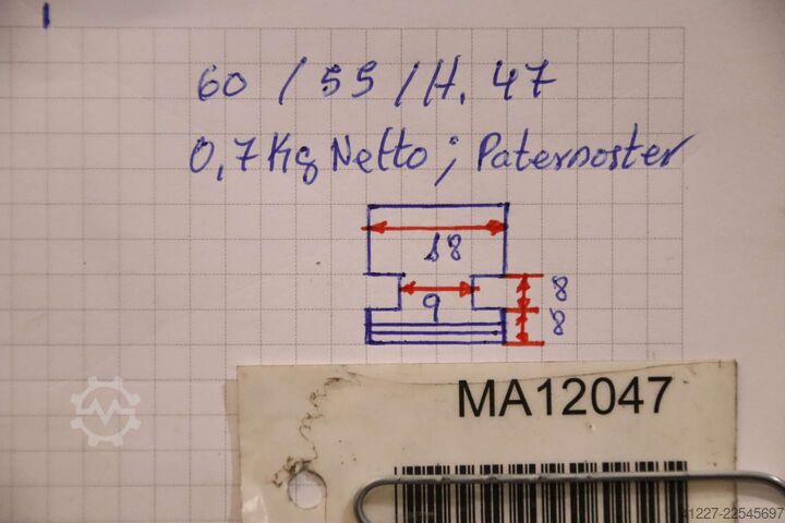 Interchangeable jaws unbekannt Breite 18 mm