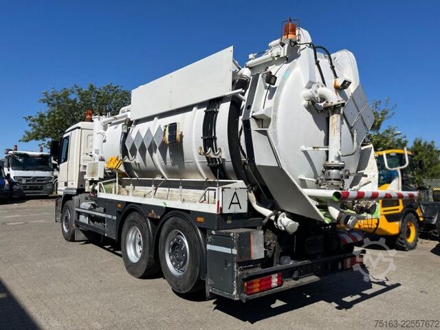 Saugwagen MERCEDES-BENZ Actros 2546 L 6x2  Saug + Spülwagen Müller GGVS