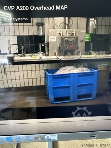 Bulk-Gas-Spülmaschine CV-TEK - CVP Systems A200 Overhead