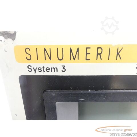 Component Siemens SINUMERIK System 3 3T / 570 025 9031.11  / 6FC3888-5NB Bedientafel
