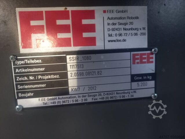 LINEAR AXIS FOR ROBOTS FEE SSIR