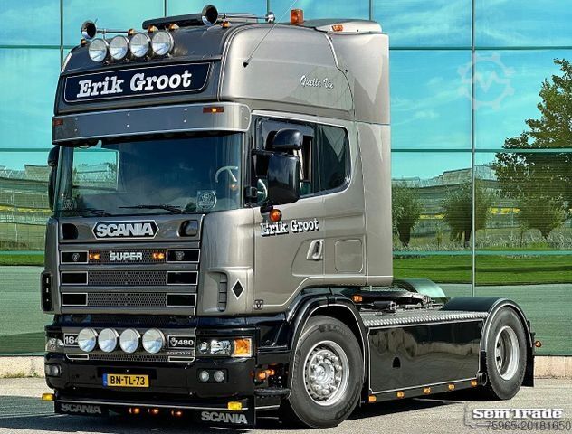 Standard tractor unit SCANIA R164-480 V8 RETARDER MANUAL GEARBOX SHOWTRUCK CO