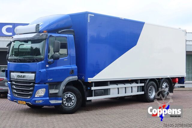 Box body DAF CF 450 FAN 6x2 Bak+Dhollandia 3.000 kg klep. St...